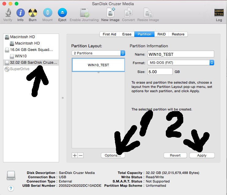 how create bootable iso for window using mac